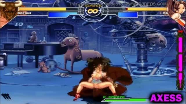 Minotaur vs mai shiranui the queen of fighters